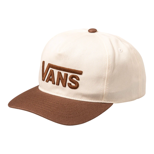 Vans Drop V Logo Snapback - Vintage Cocoa