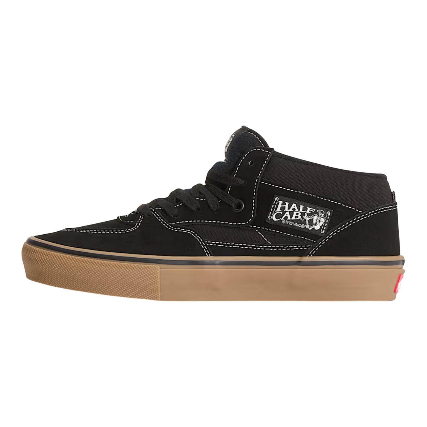 Vans Skate Half Cab Shoes - Black / Gum / White