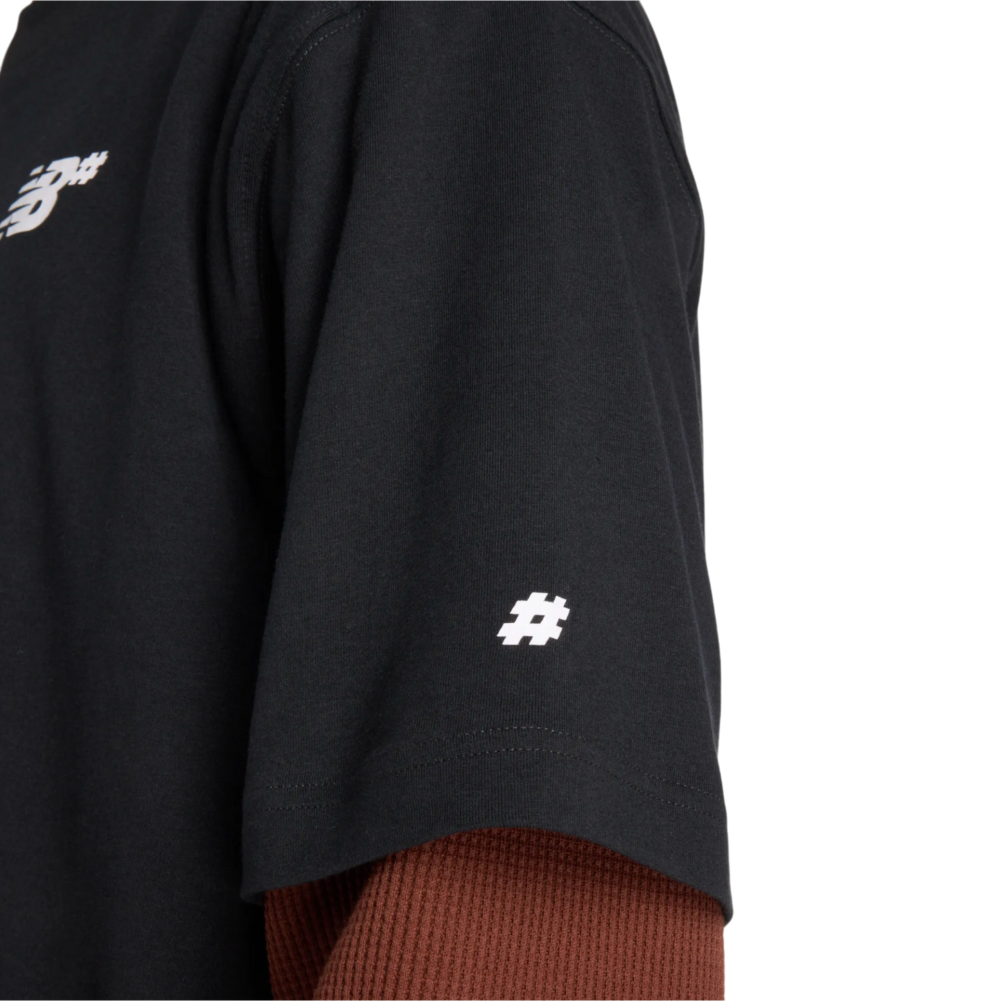 New Balance Numeric Small NB Logo T-Shirt - Black