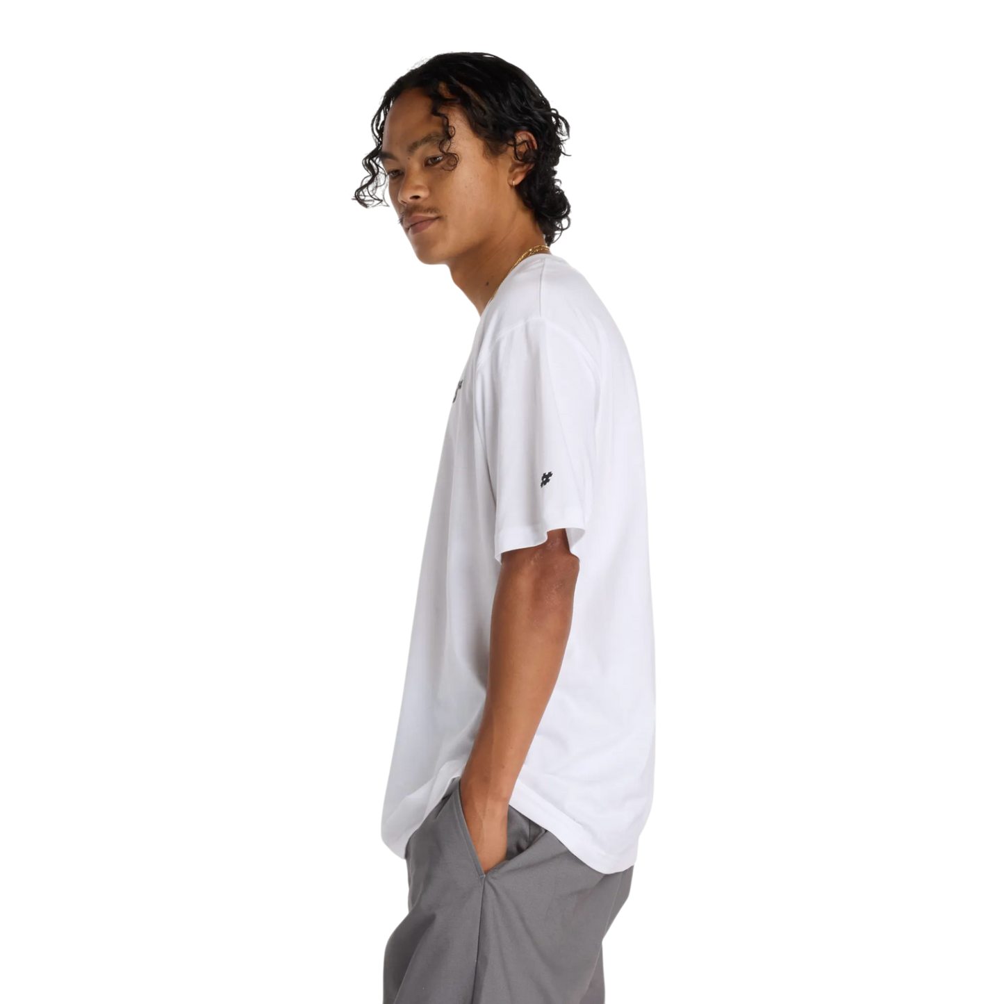 New Balance Numeric Small NB Logo T-Shirt - White