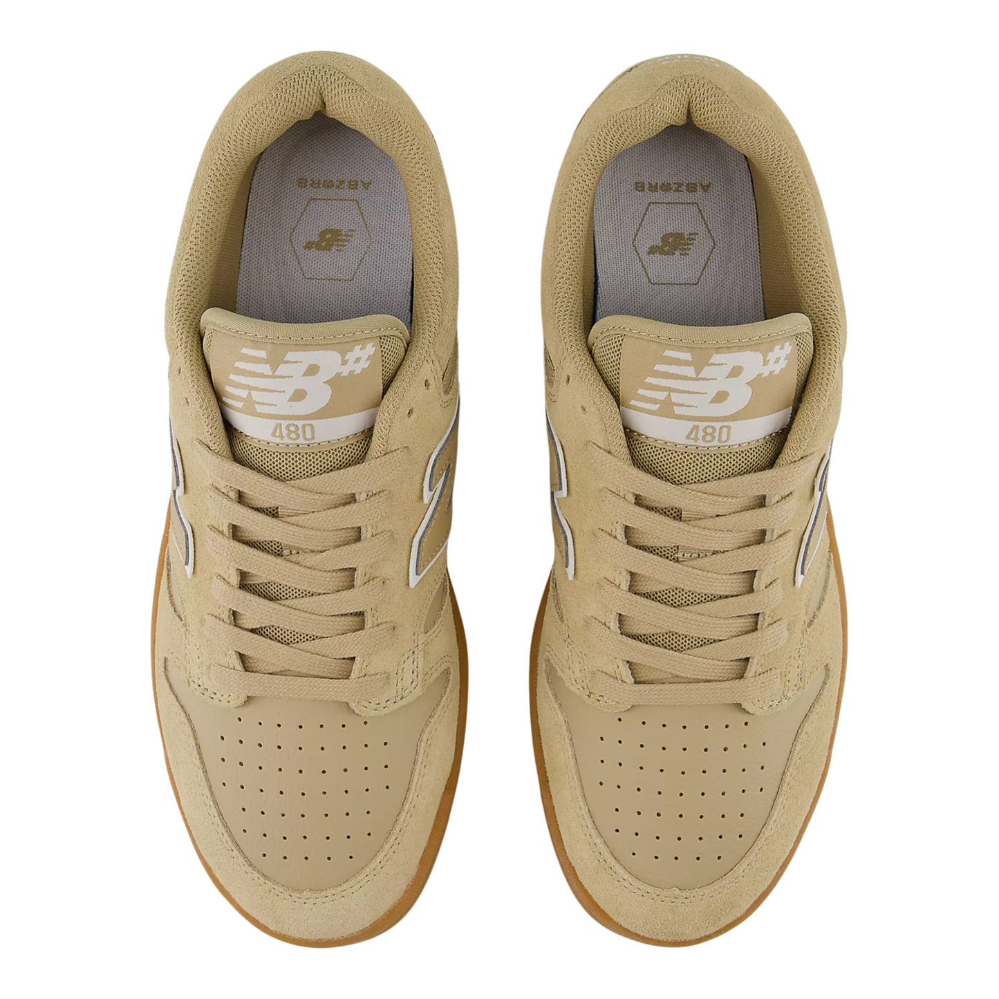 New Balance Numeric 480 Shoes - Incense / White