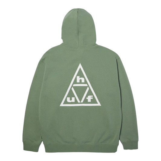 HUF Triple Triangle PO Hoodie - Mint / White