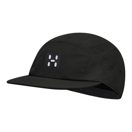 Haglöfs Brand Five Panel Cap - True Black Solid
