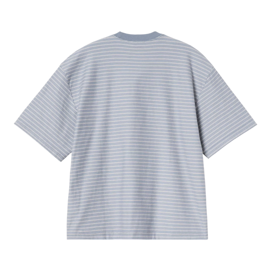 Carhartt WIP S/S Dupree T-Shirt - Dupree Stripe, Shady Blue