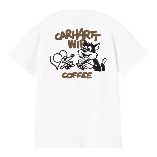 Carhartt WIP S/S Coffee Break T-Shirt - White