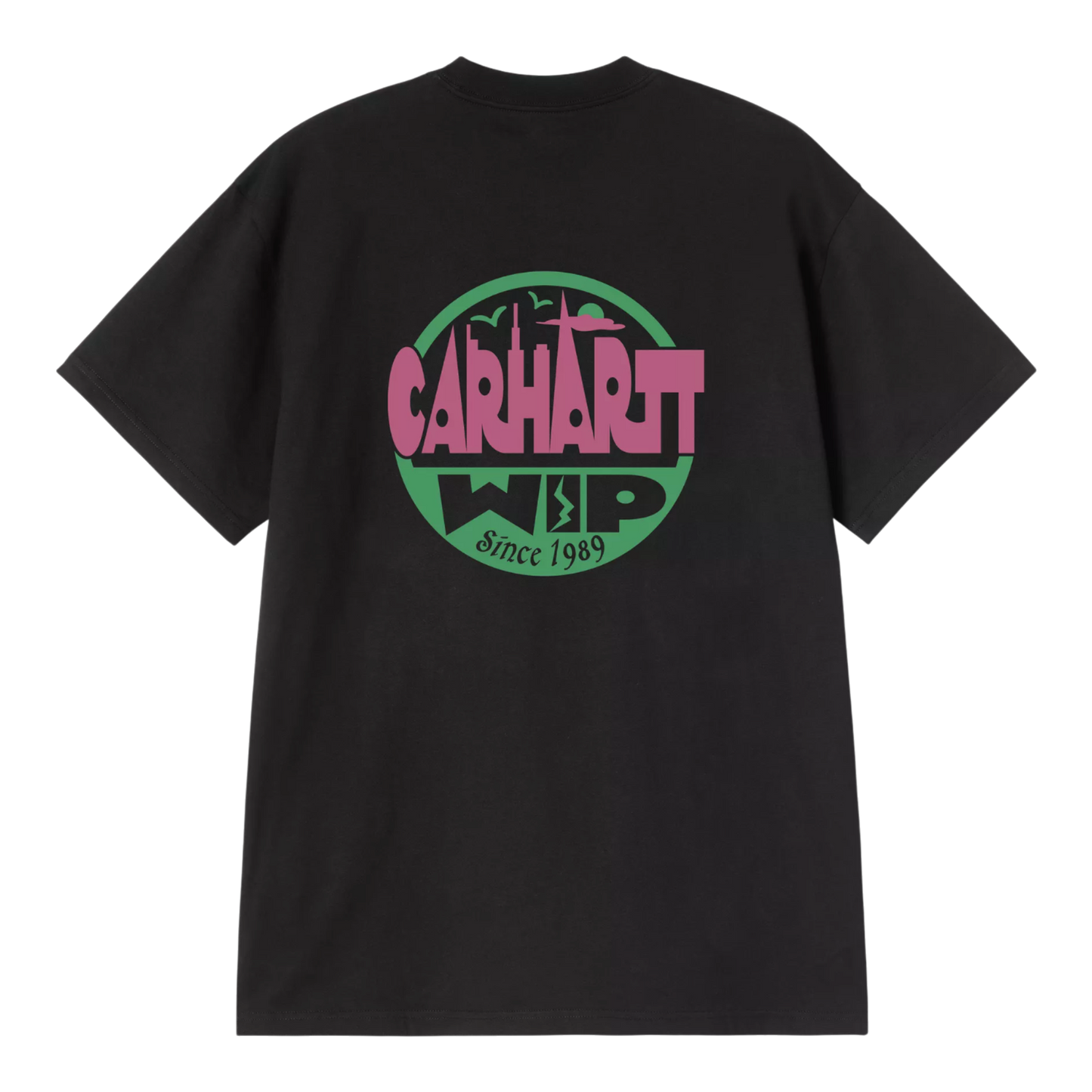 Carhartt WIP S/S Luggage Label T-Shirt - Black