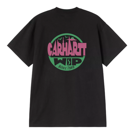 Carhartt WIP S/S Luggage Label T-Shirt - Black