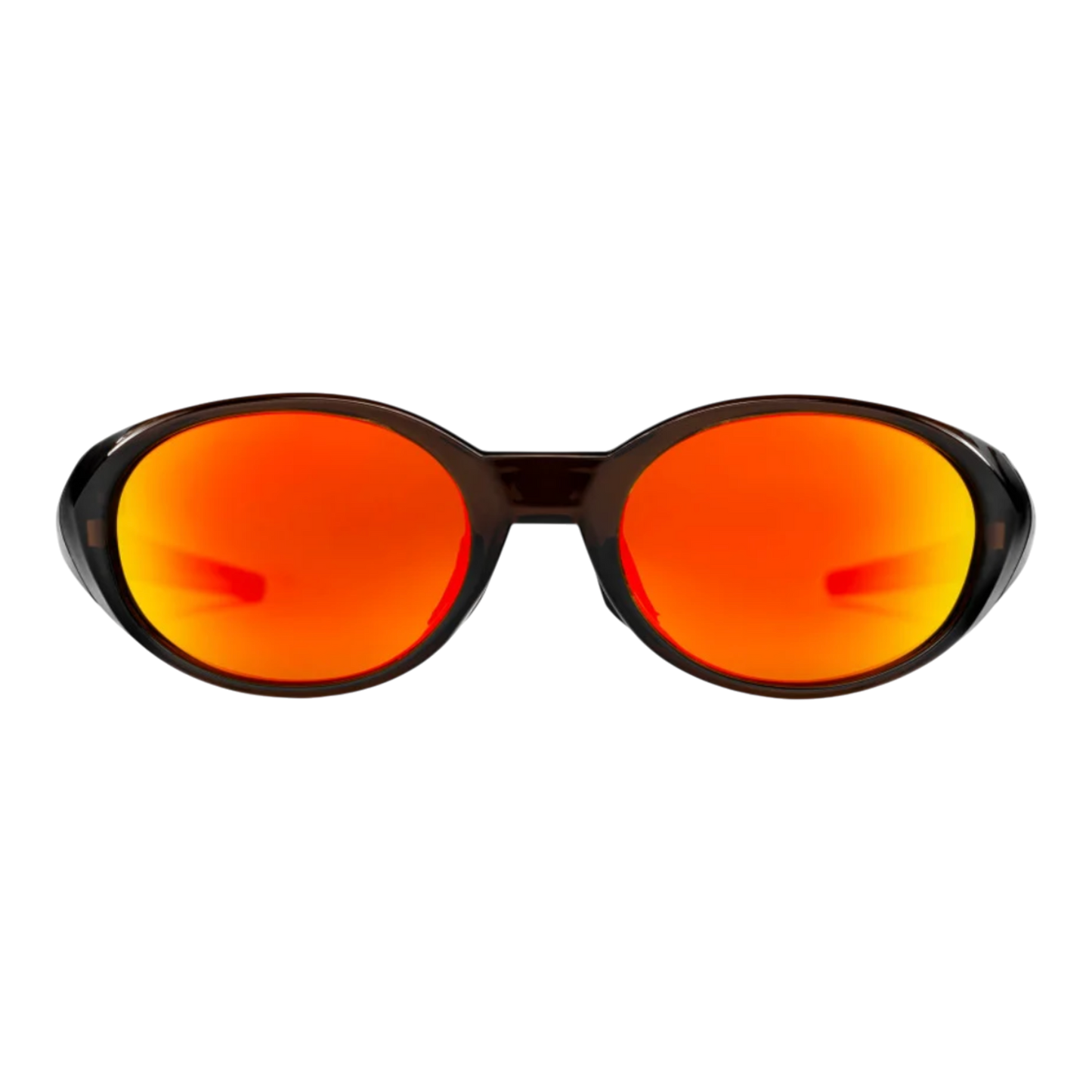 CHPO Nori Sunglasses - Coffee / Red Mirror