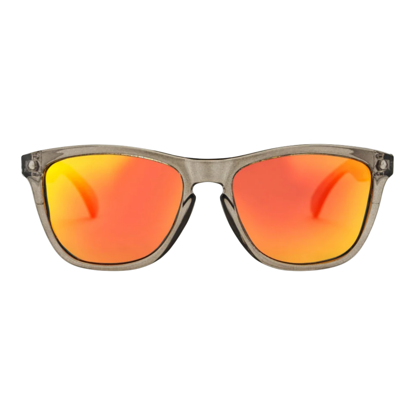 CHPO Bodhi Sunglasses - Grey / Red Mirror