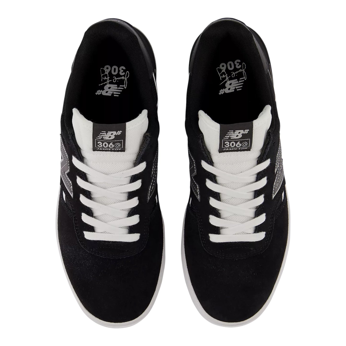 New Balance Numeric Jamie Foy 306 Cup - Black / White