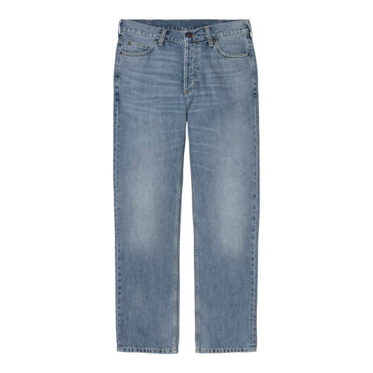 Carhartt WIP Marlow Pant - Blue, Worn Bleached