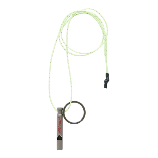 Gramicci Titanium Survival Whistle - Titanium