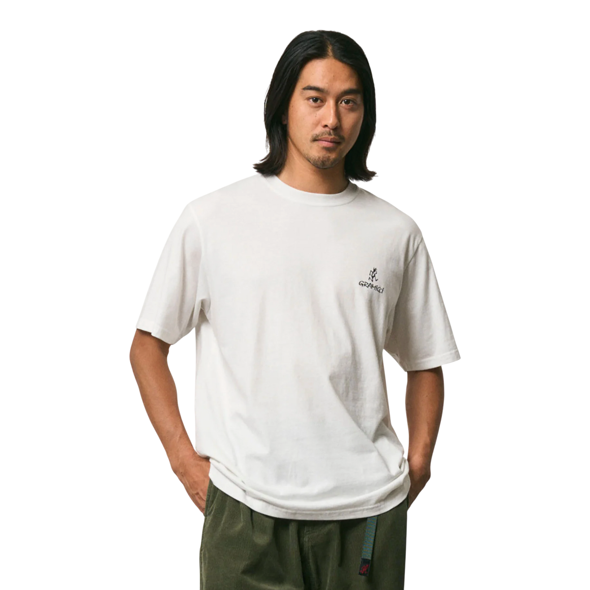 Gramicci One Point Logo Tee - White
