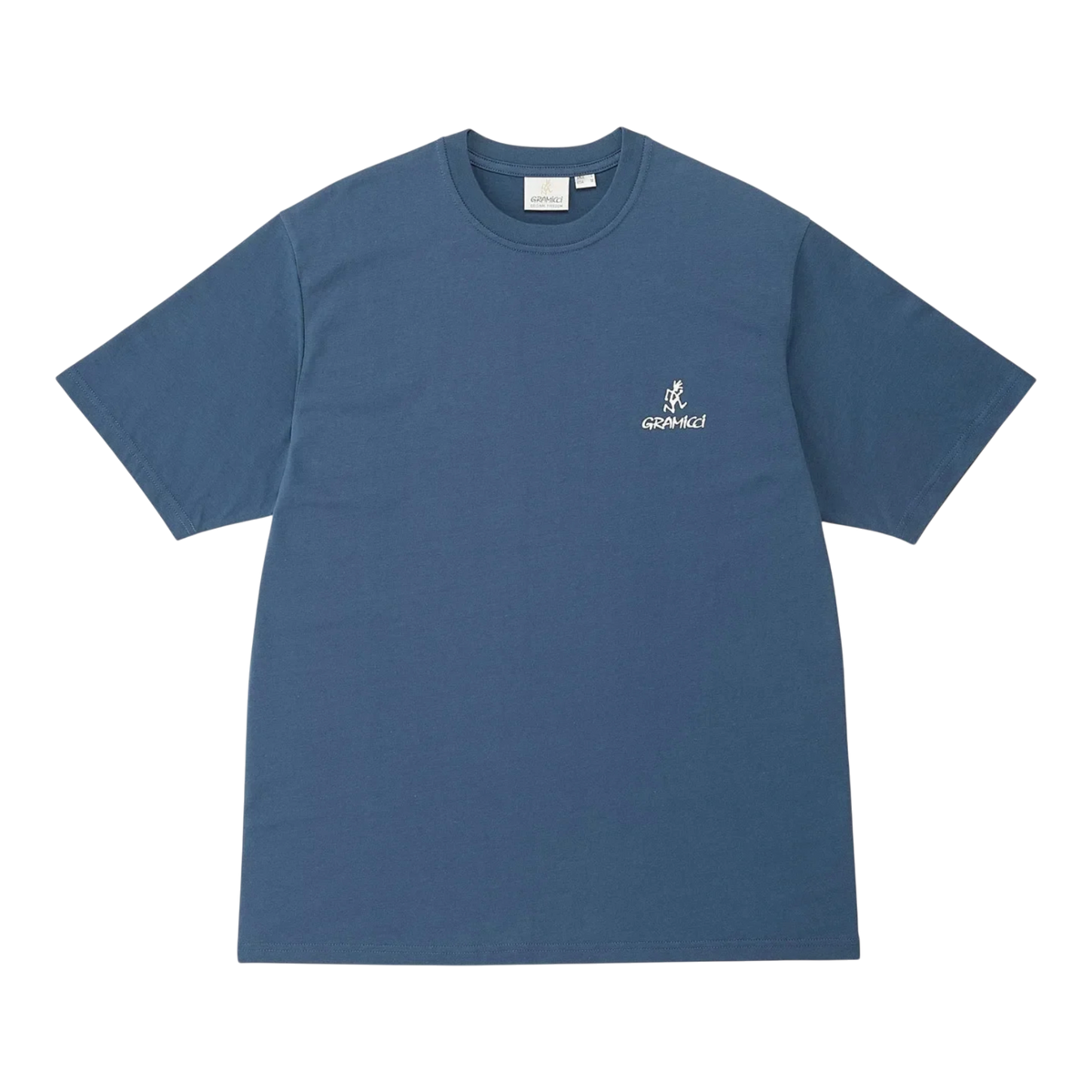Gramicci One Point Logo Tee - Dusky Blue
