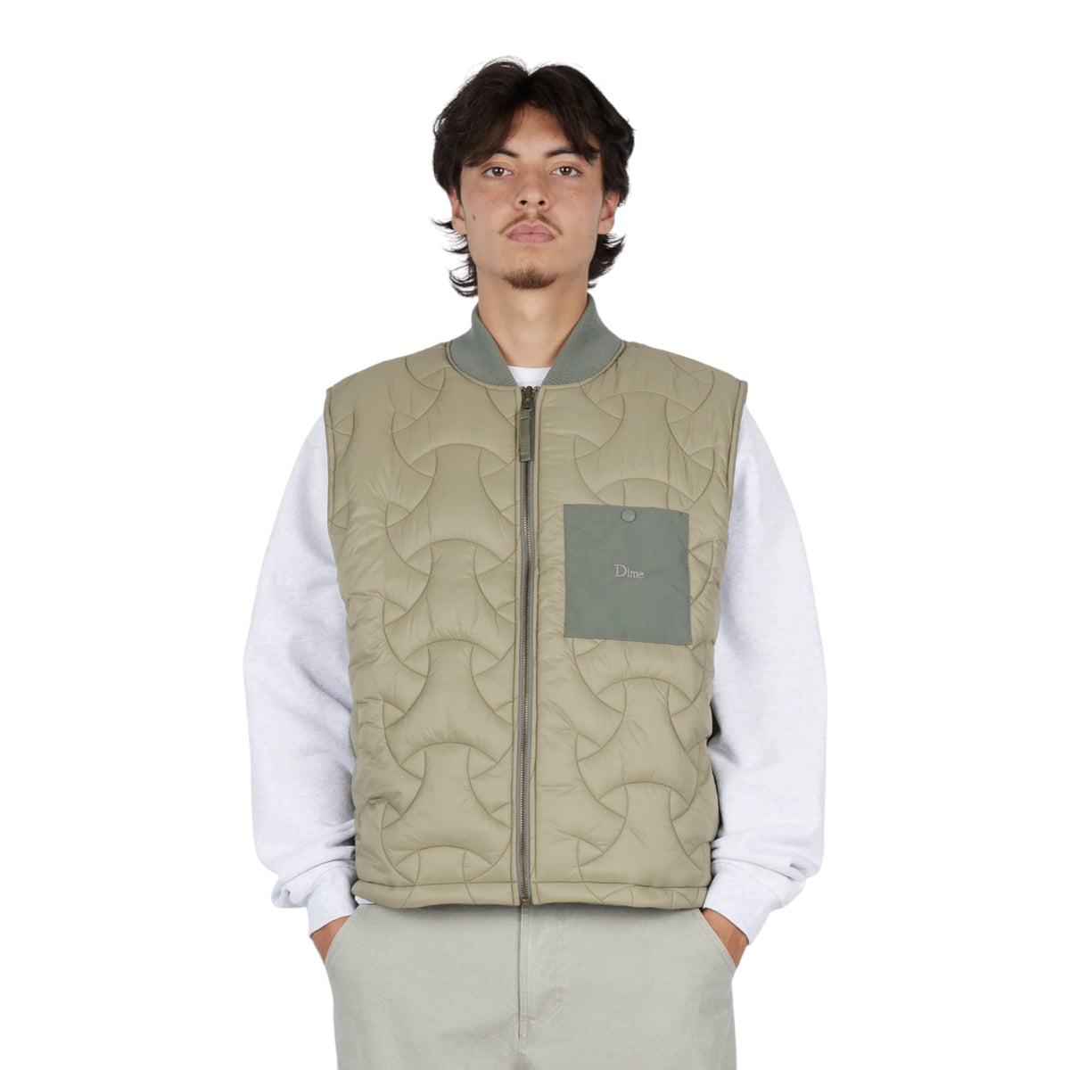 Dime MTL Reversible Vest - Sage