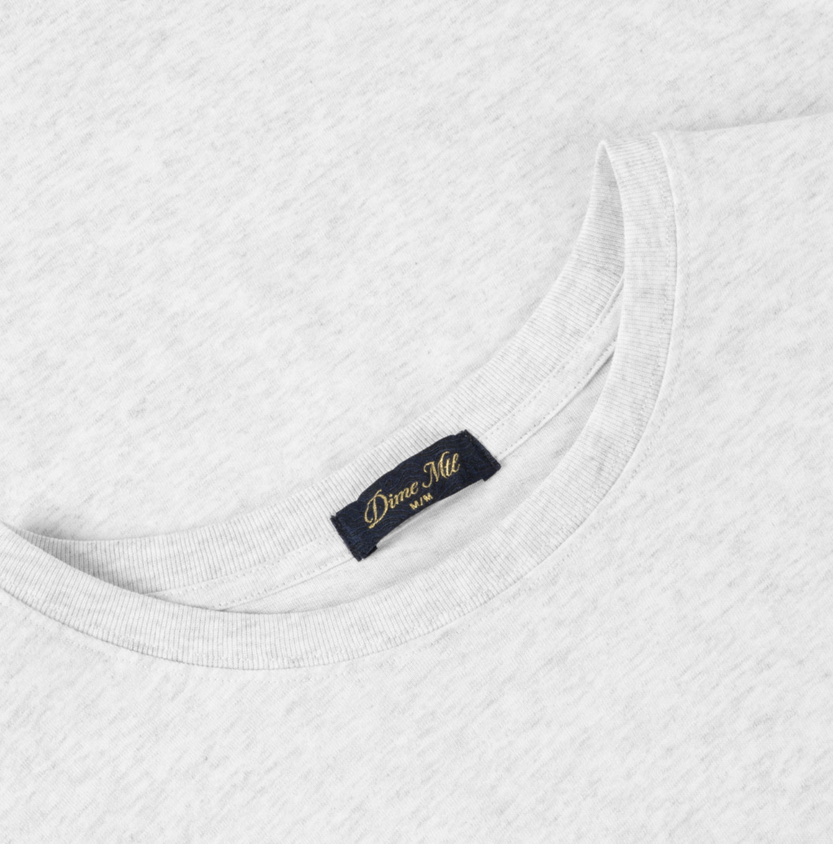 Dime MTL Cursive LS Tee - Ash