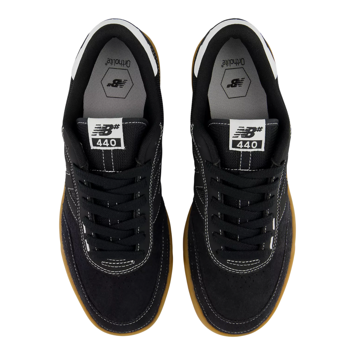New Balance Numeric 440 V2 Shoes - Black / White