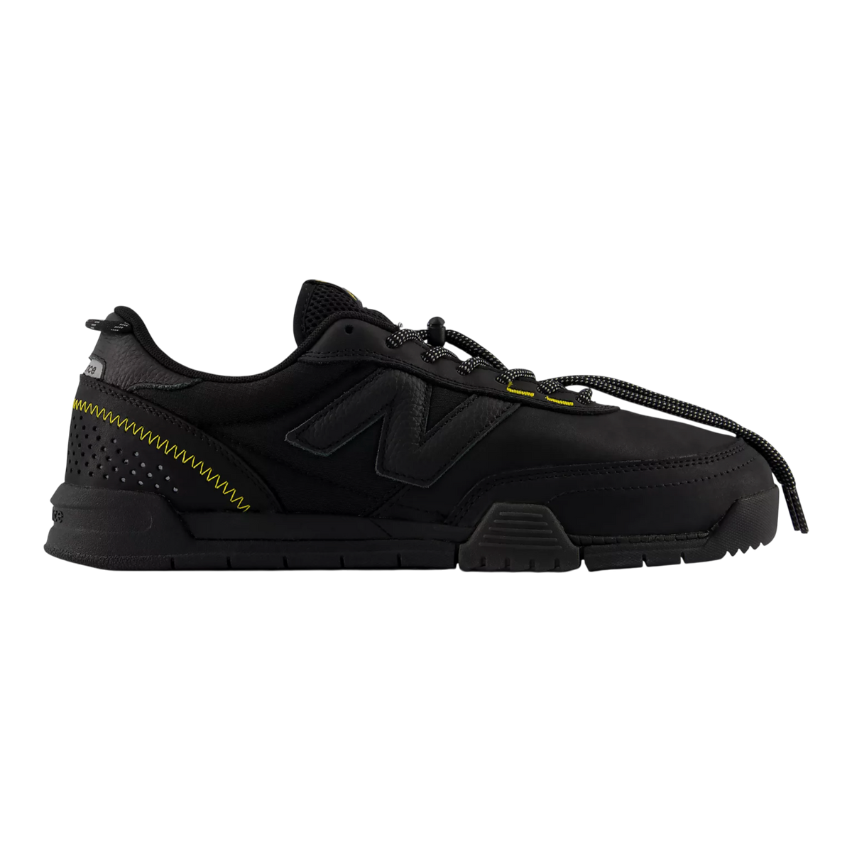 New Balance Numeric 440W V2 Shoes - Black / Happy Yellow