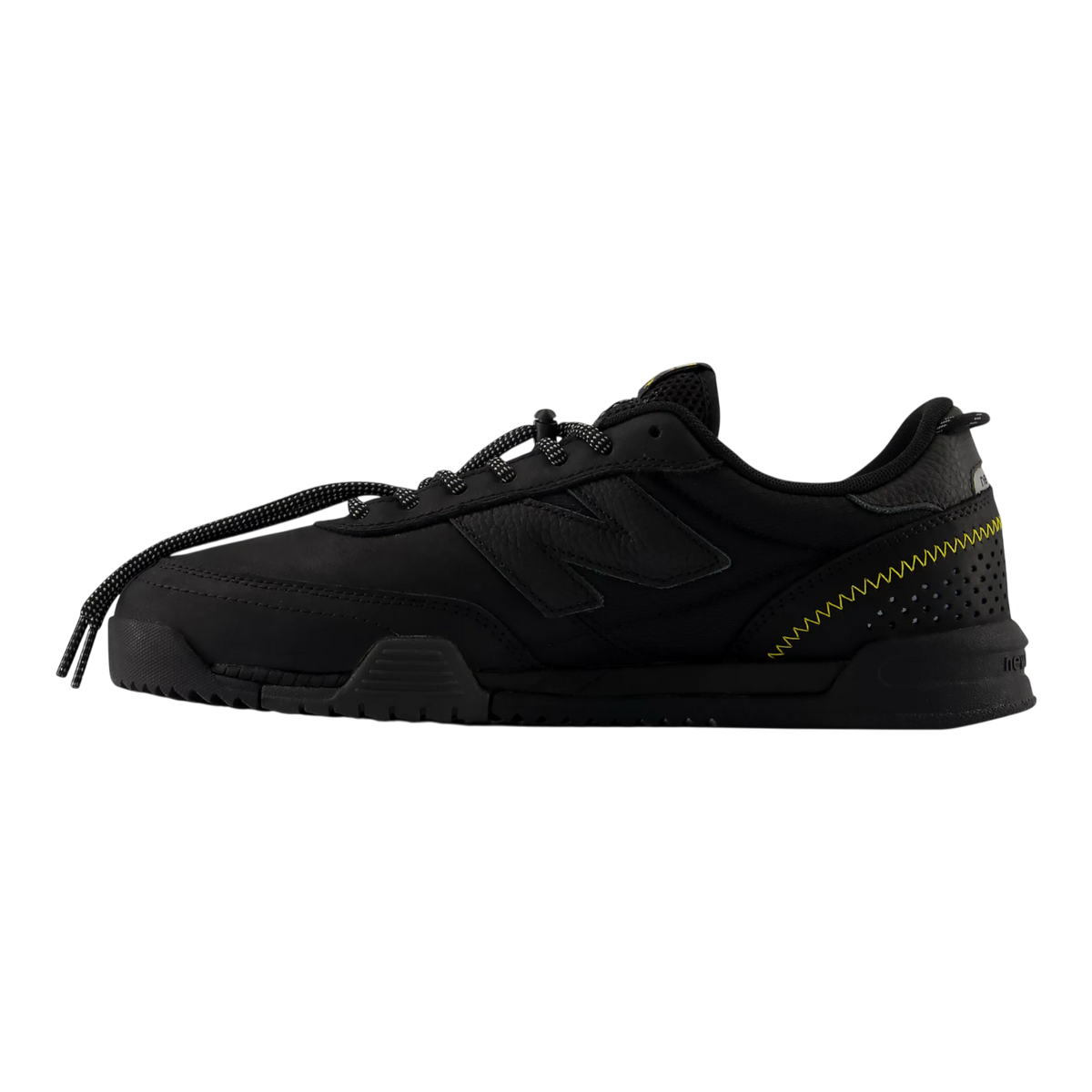 New Balance Numeric 440W V2 Shoes - Black / Happy Yellow