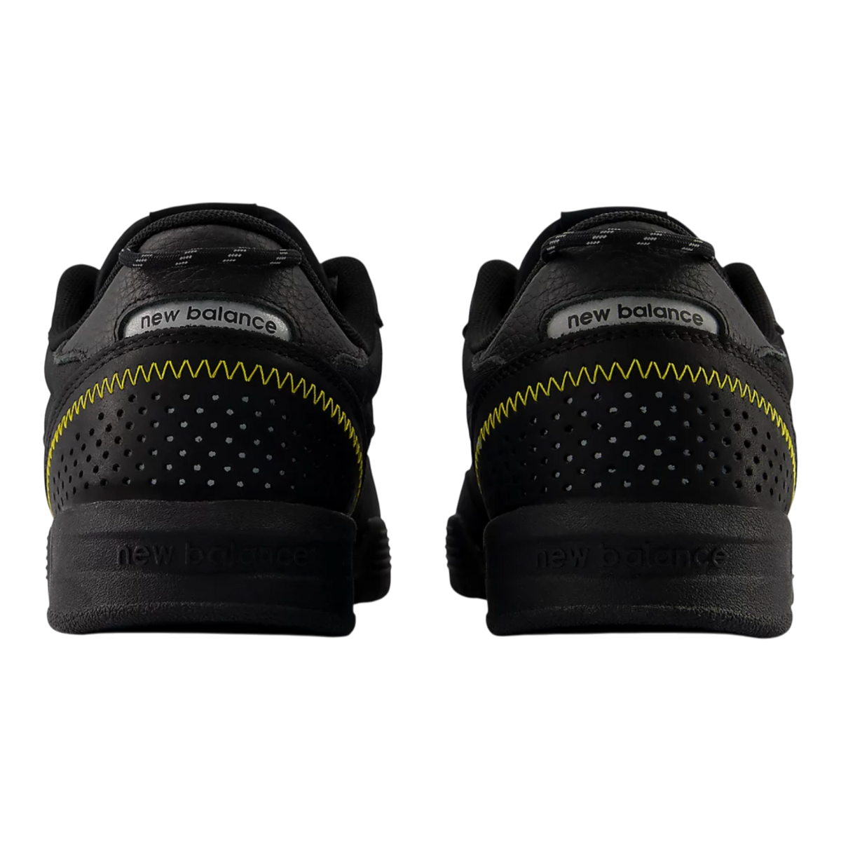 New Balance Numeric 440W V2 Shoes - Black / Happy Yellow