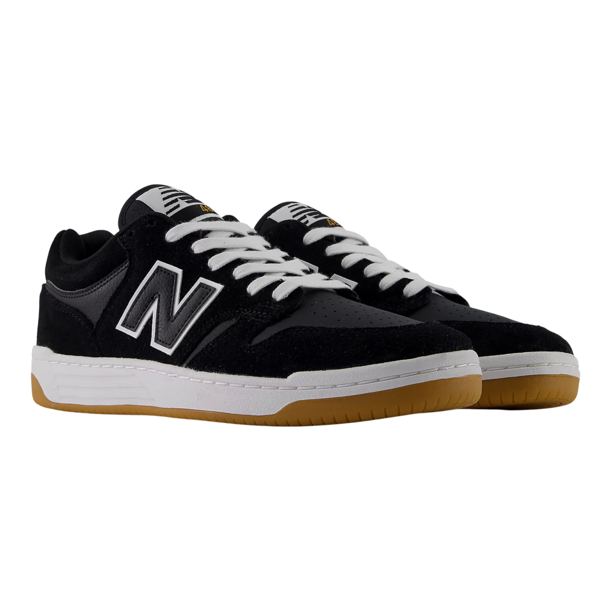 New Balance Numeric 480 Shoes - Black / White