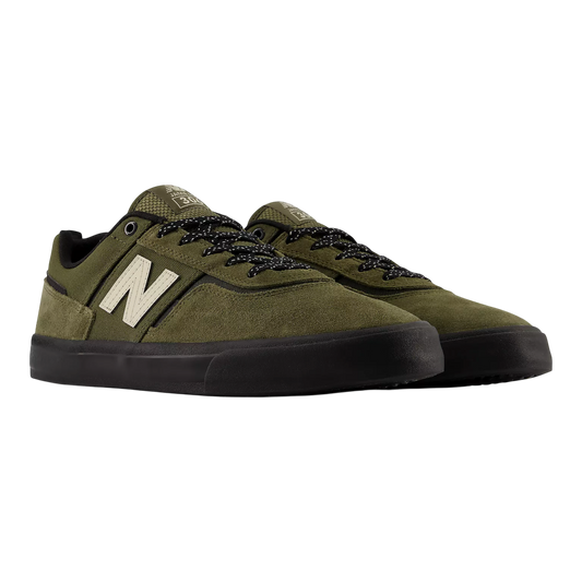 New Balance Numeric 306 Shoes - Dark Moss / Black