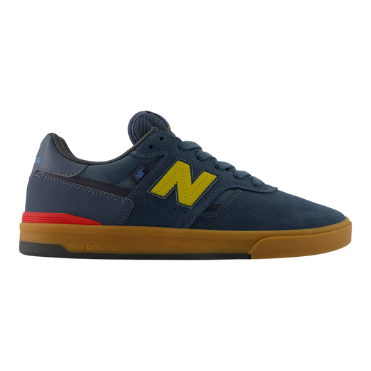 New Balance Numeric 306C Shoes - Shadow Blue / Mars Yellow