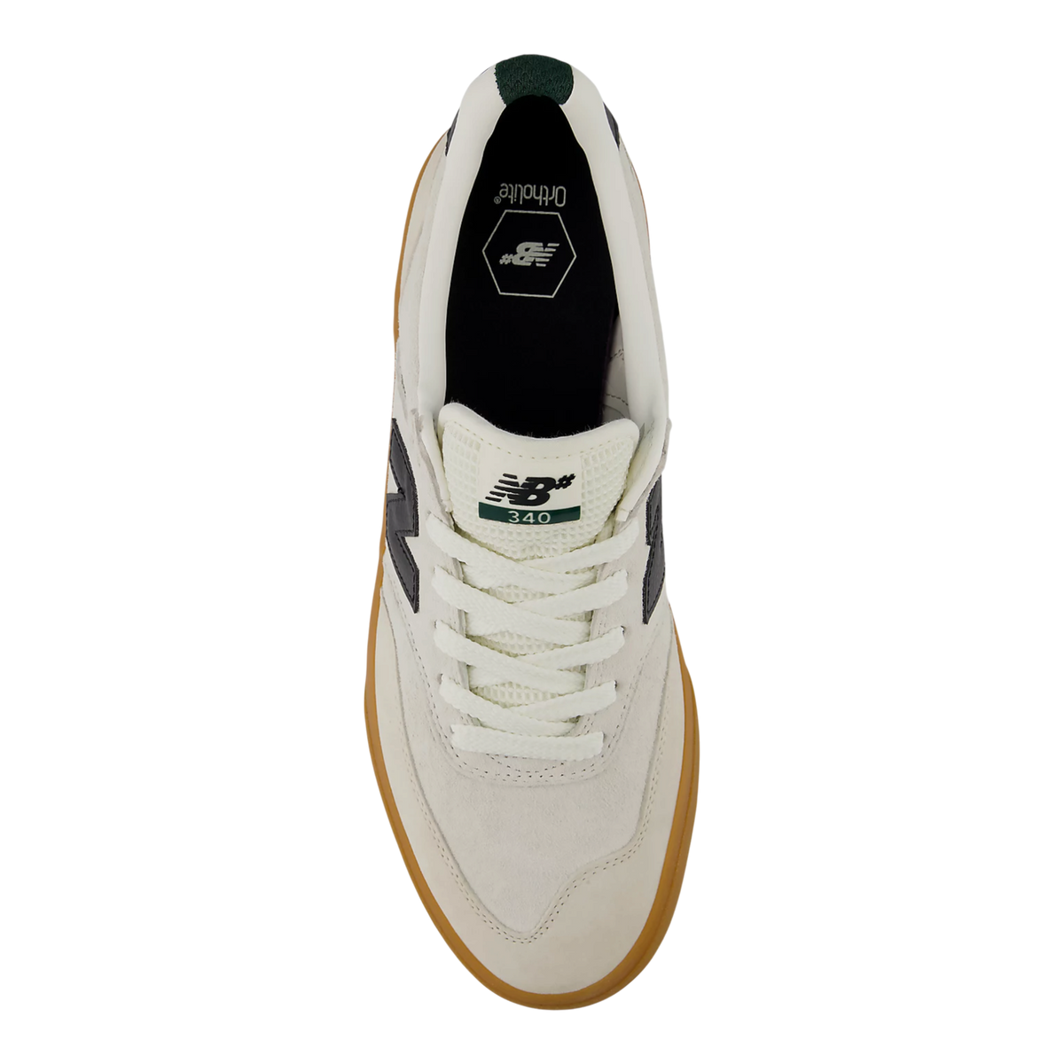 New Balance Numeric 340 Shoes - Sea Salt / Black