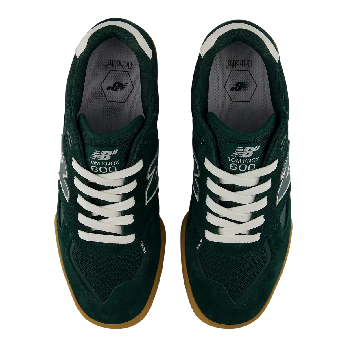 New Balance Numeric 600 Shoes - Nordic Green / White