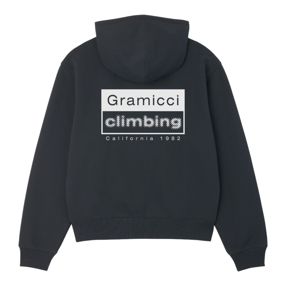 Gramicci Climbing Zip Hooded Sweatshirt - Vintage Black