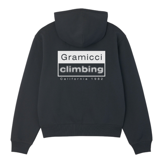Gramicci Climbing Zip Hooded Sweatshirt - Vintage Black