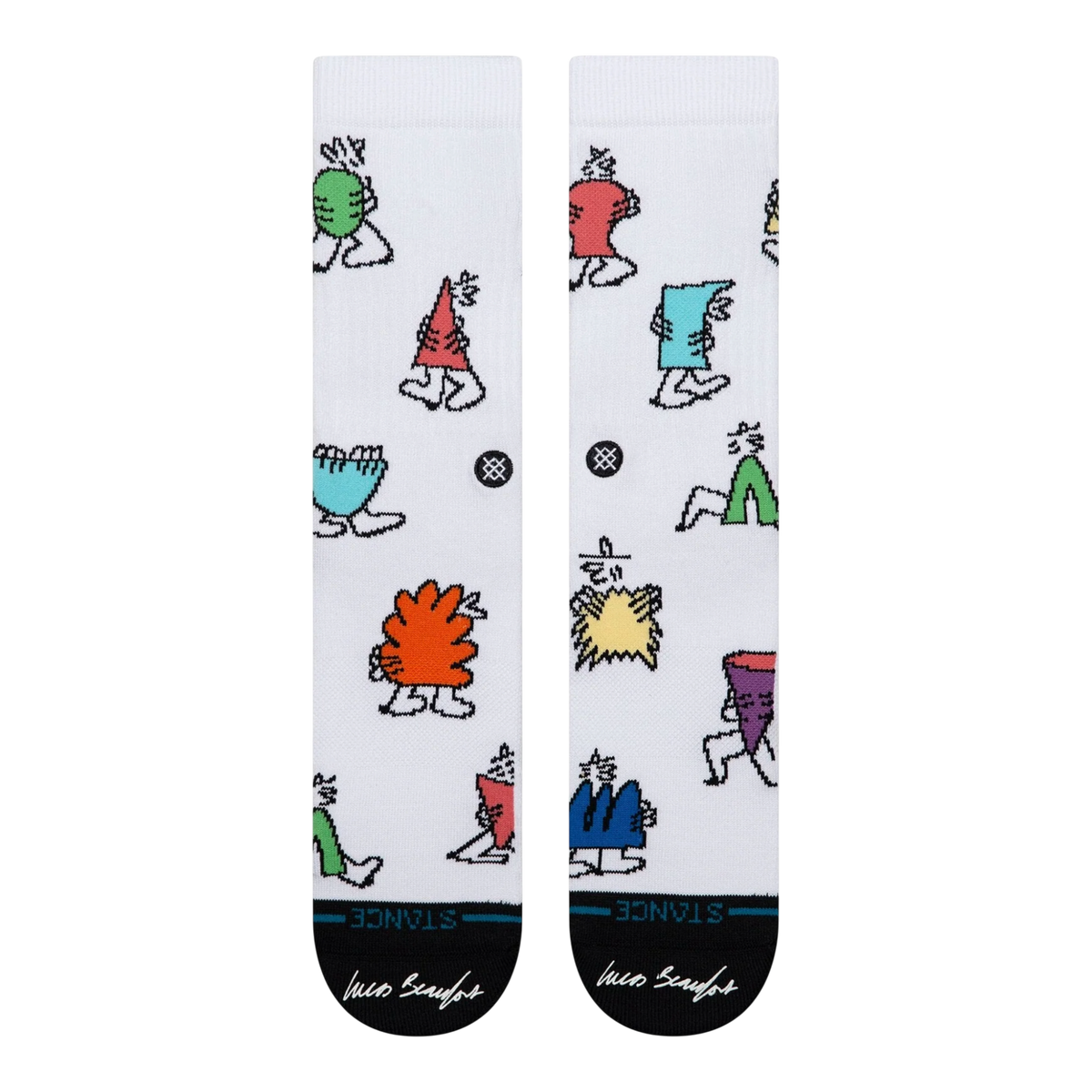 Stance - Shape Shifter Crew - White