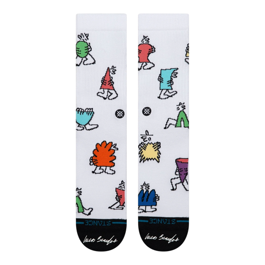 Stance - Shape Shifter Crew - White