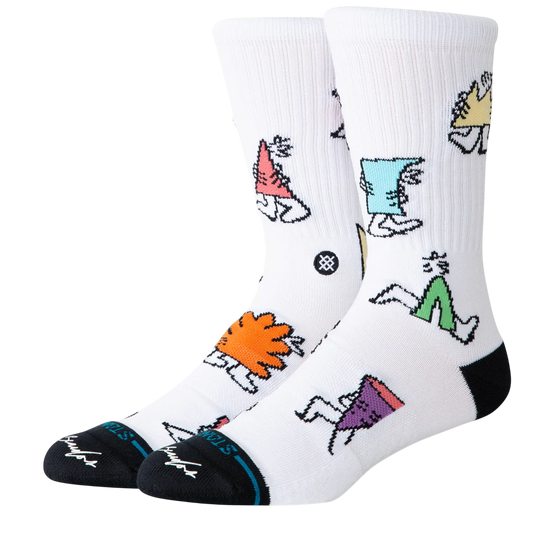Stance - Shape Shifter Crew - White
