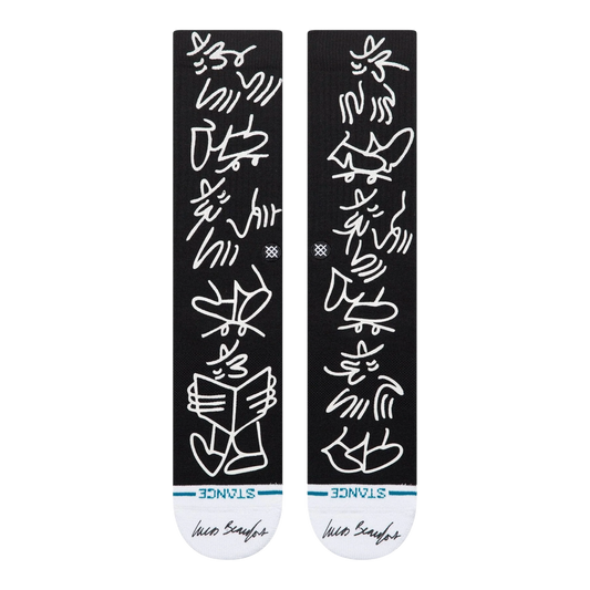Stance - Lucas Crew - Black