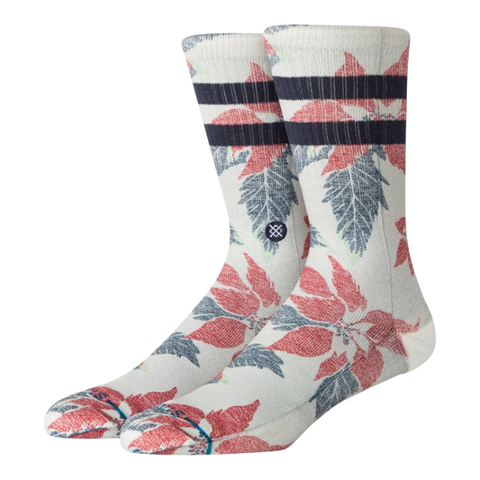 Stance - Poinsettia Paradise Crew - Grey
