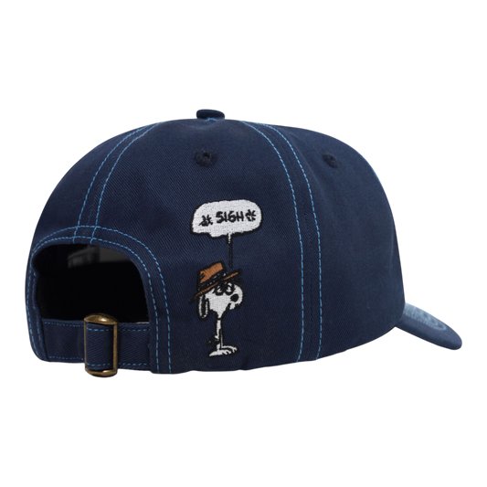 Butter Goods - Spike 5 Panel Cap - Navy / Light Blue