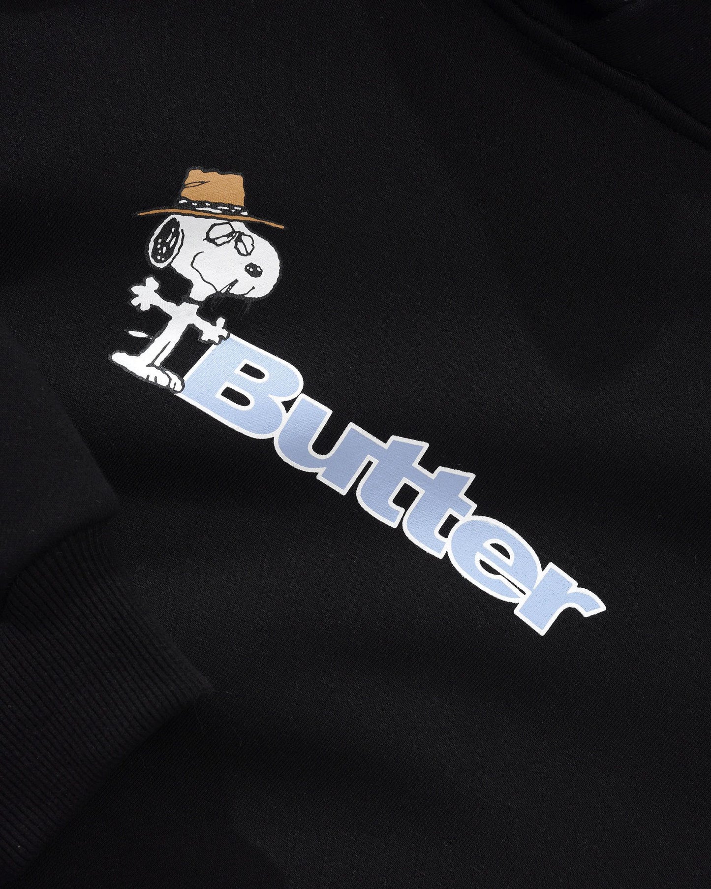 Butter Goods - Spike Logo Pullover Hood - Black