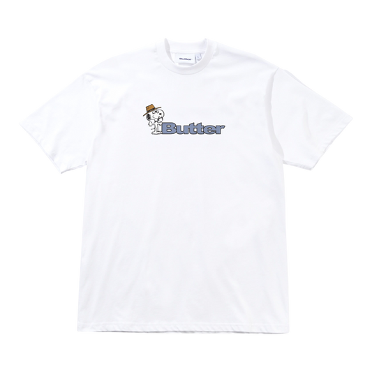 Butter Goods - Spike Logo Tee - White