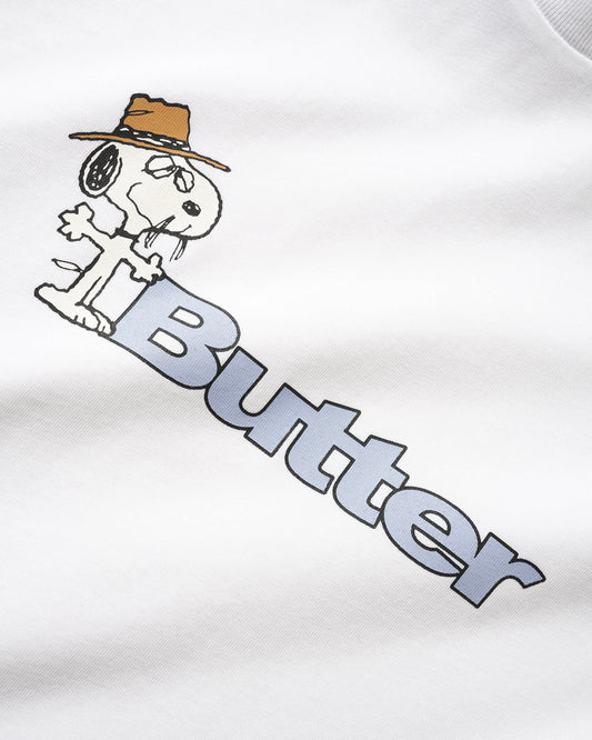 Butter Goods - Spike Logo Tee - White