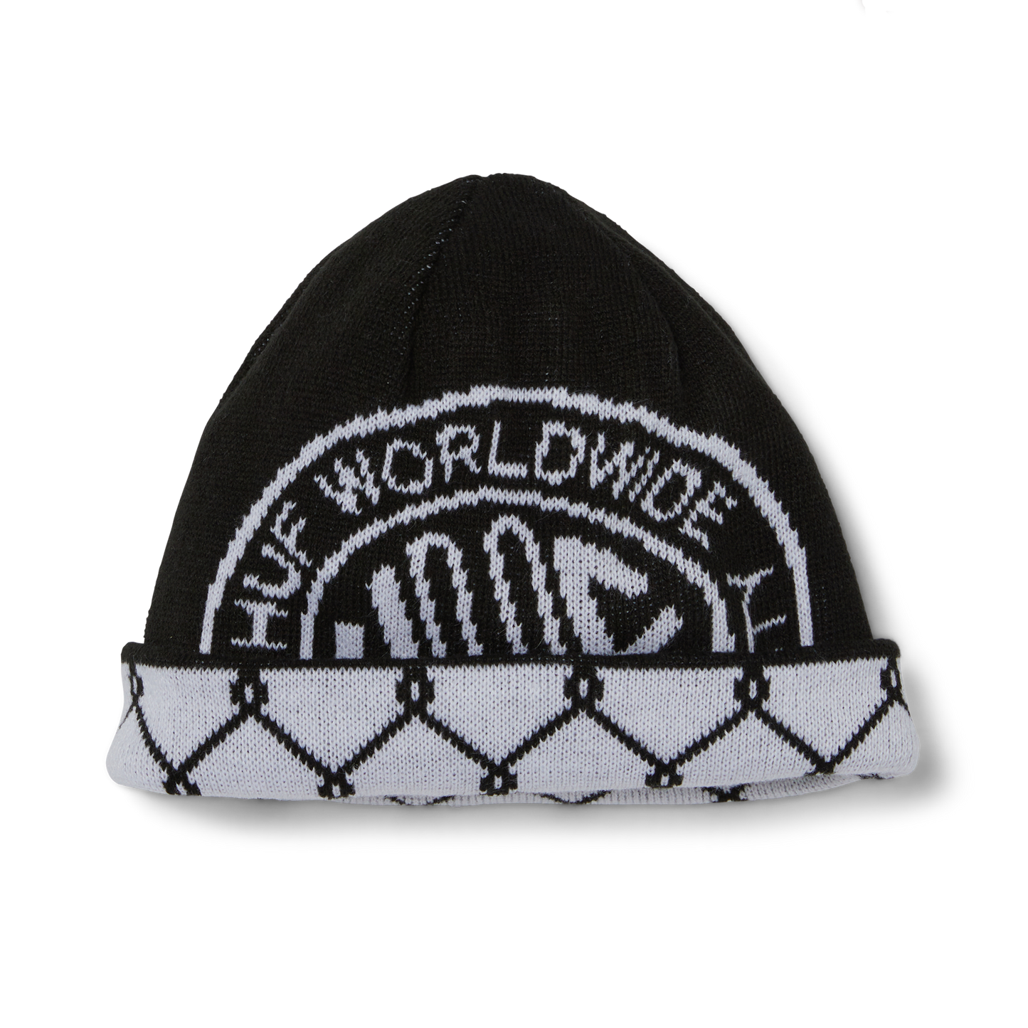 HUF Token Reversible Skull Beanie - Black