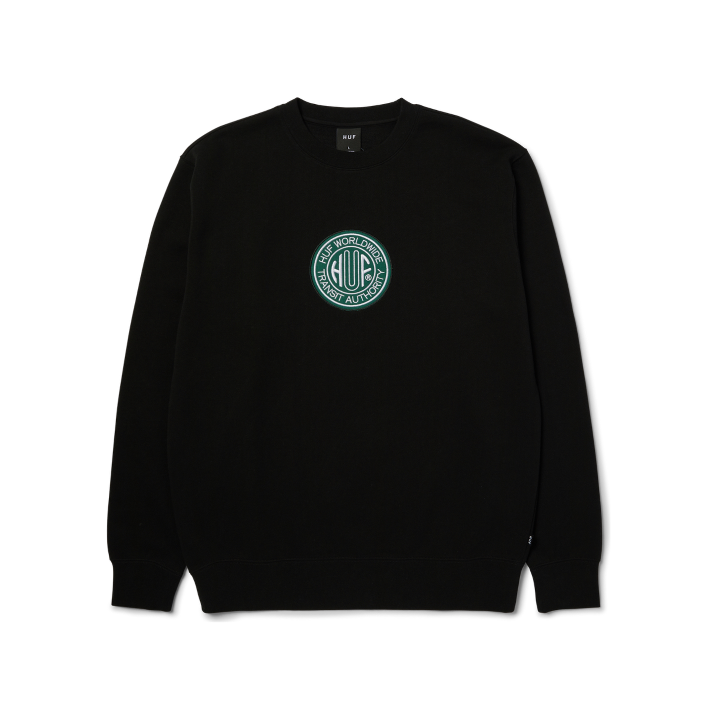 HUF - TRANSIT AUTHORITY CREWNECK SWEATSHIRT