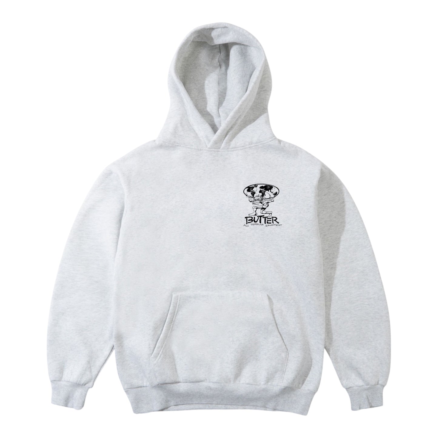 Butter Goods - Terrain Pullover Hood - Ash