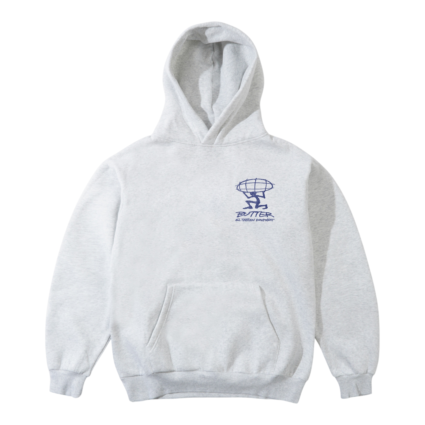 Butter Goods - Terrain Pullover Hood - Ash