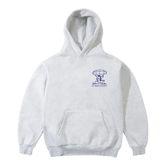 Butter Goods - Terrain Pullover Hood - Ash