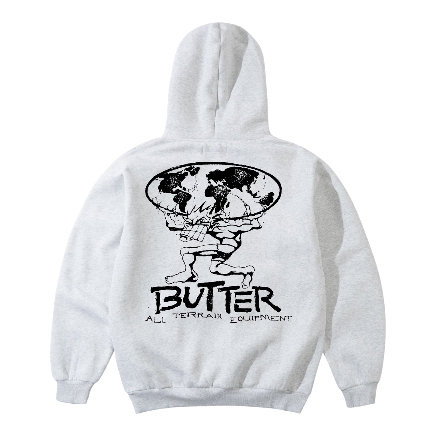 Butter Goods - Terrain Pullover Hood - Ash