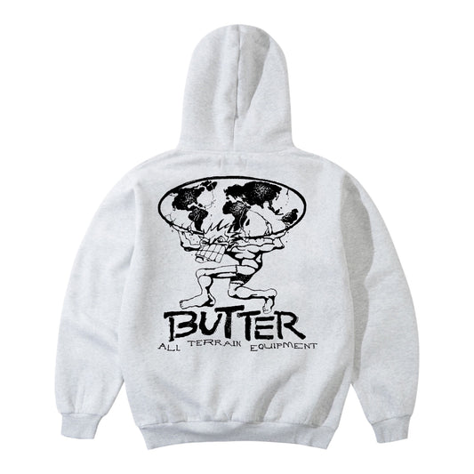 Butter Goods - Terrain Pullover Hood - Ash