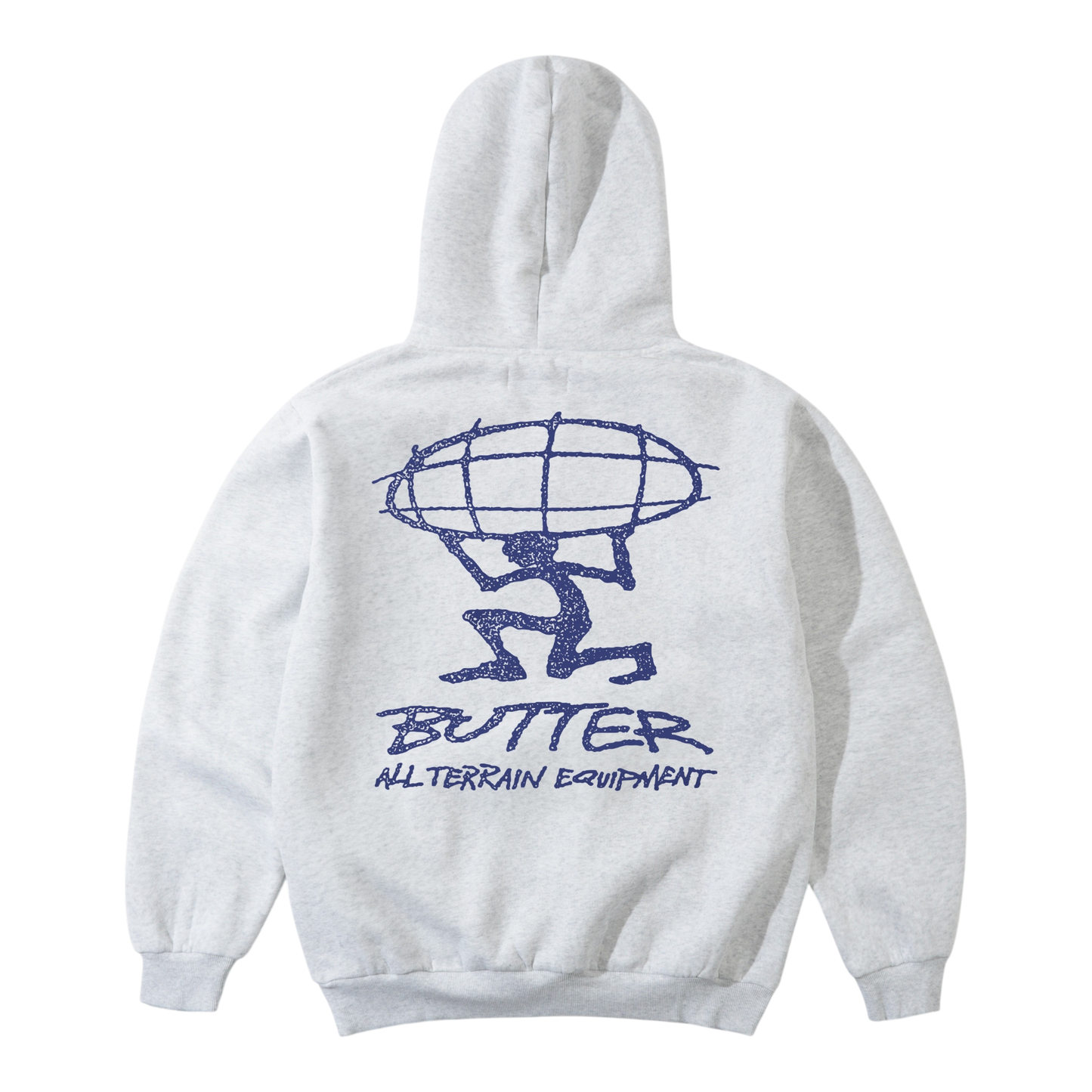 Butter Goods - Terrain Pullover Hood - Ash
