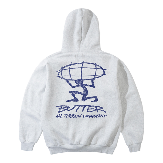 Butter Goods - Terrain Pullover Hood - Ash
