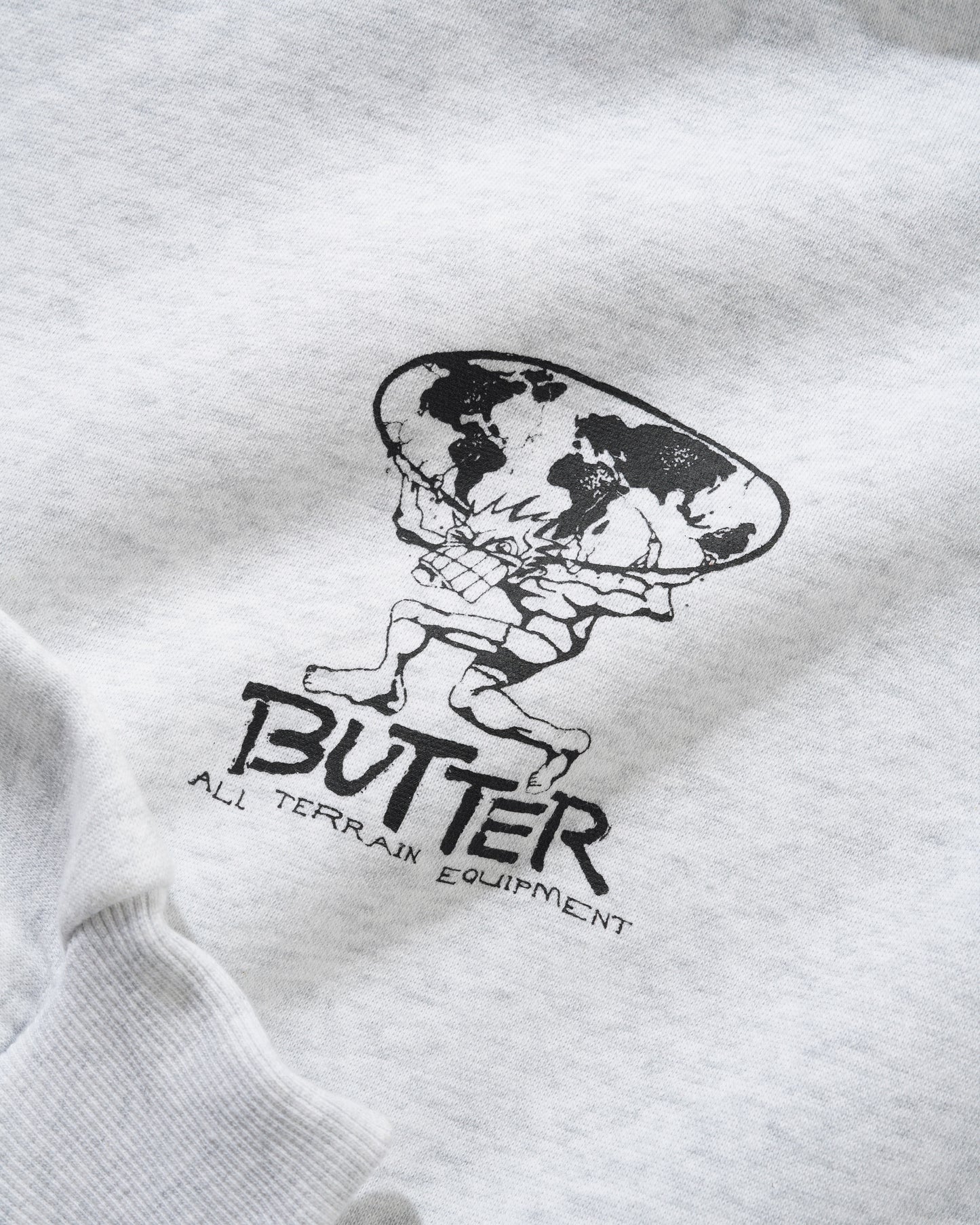 Butter Goods - Terrain Pullover Hood - Ash